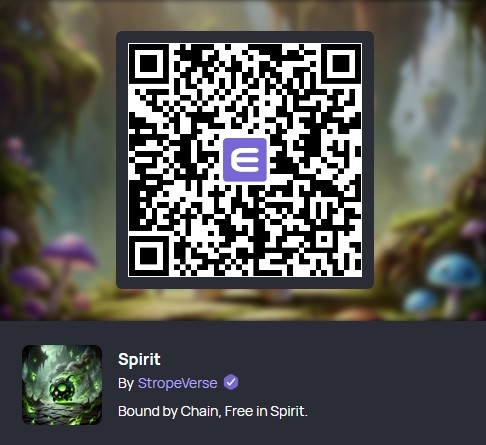 StropeVerse's tweet photo. New ChainSpirit drop 🟢

In forgotten ruins where ancient stones pulse with vibrant green life-force, a mysterious guardian emerges from the shadows. 

This spirit is a symbol of resilience and rebirth, proof that no matter how deep we go into the unknown, creativity always finds a path to shine brighter. 

https://t.co/vgumlQhjIz
#Enjin #ENJ $ENJ @enjin