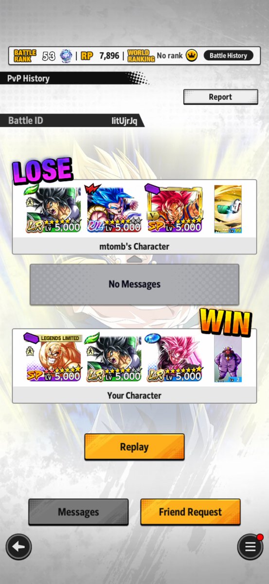 MikesChannel2's tweet photo. I genuinely don’t get why niggas play such an aggressive unit like broly so passively. I activated this bum’s gauge all the way to full power and he didn’t even let me turn Super saiyan. And he get LF’d with one timer count left 😂😂✌🏿✌🏿 https://t.co/xQXzqWmOtK