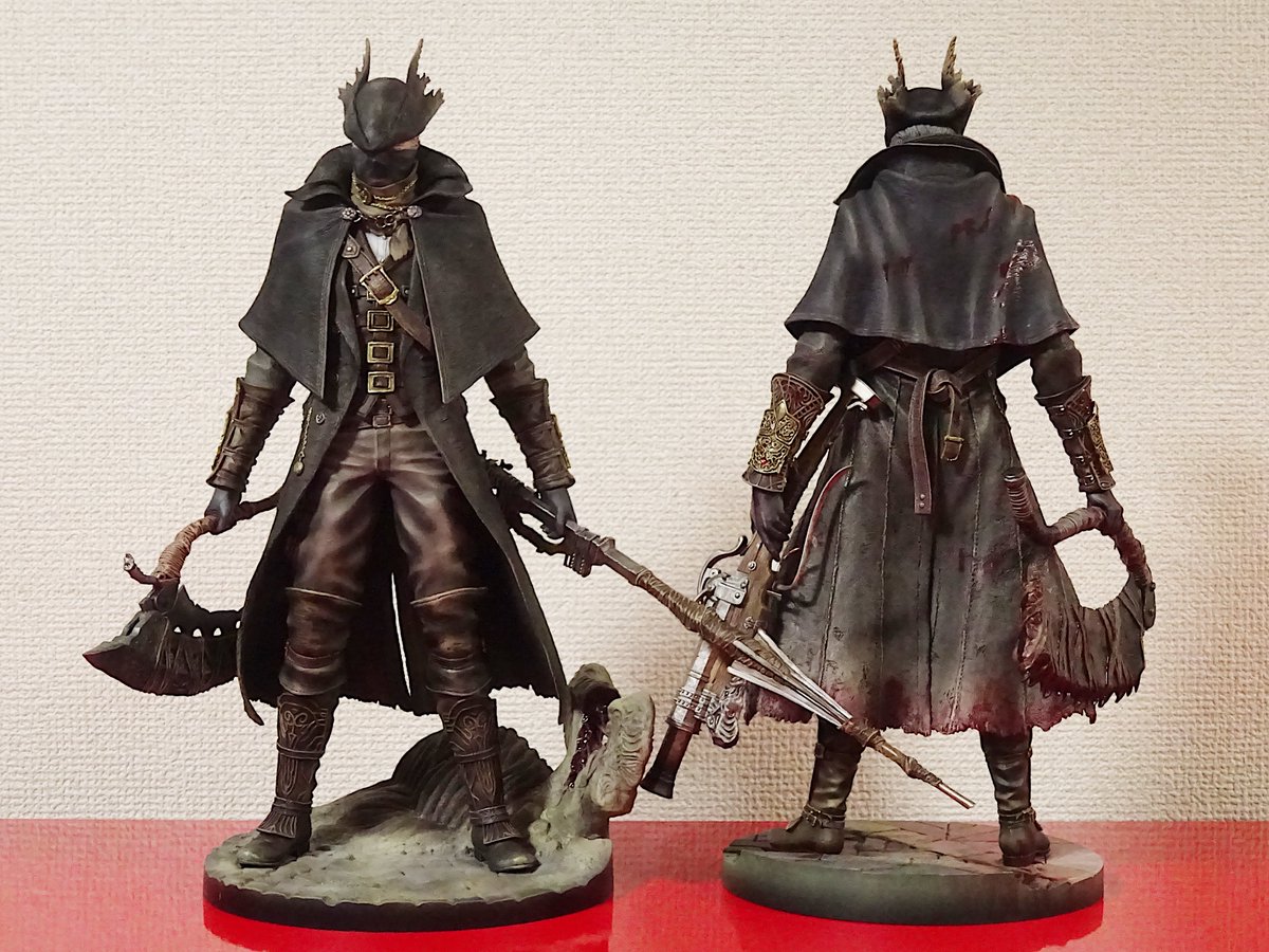Bloodborne gecco 回転ノコギリ 獣肉断ち コレクションボード Gecco（ @Gecco_Corp ） #Bloodborne 狩人 2015年版と Blood Regain