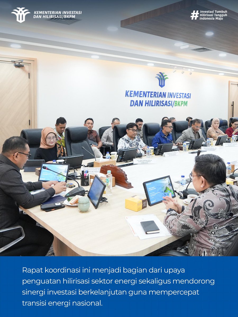 Kementerian Investasi dan Hilirisasi/BKPM tweet media