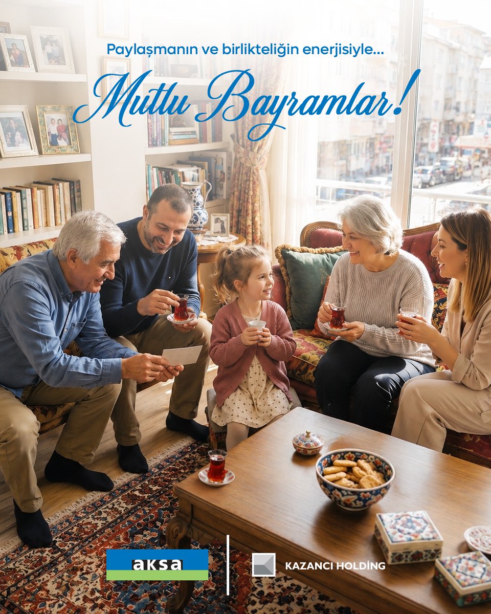 DOGALGAZAKSA's tweet photo. Paylaşmanın ve birlikteliğin enerjisiyle nice bayramlara…✨

Mutlu bayramlar! 💙 https://t.co/ieRRXwB59q