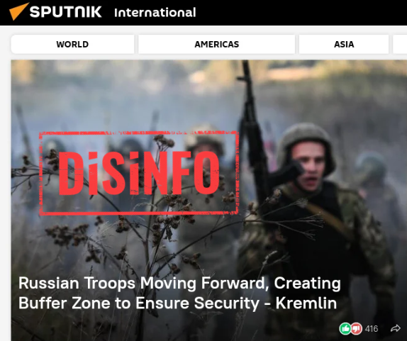 EUvsDisinfo tweet media