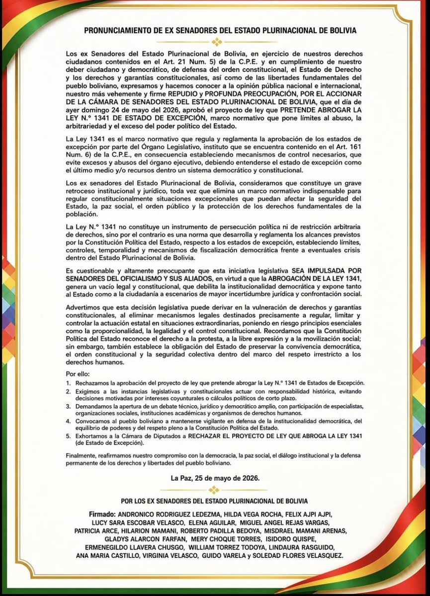 Andrónico Rodríguez tweet media