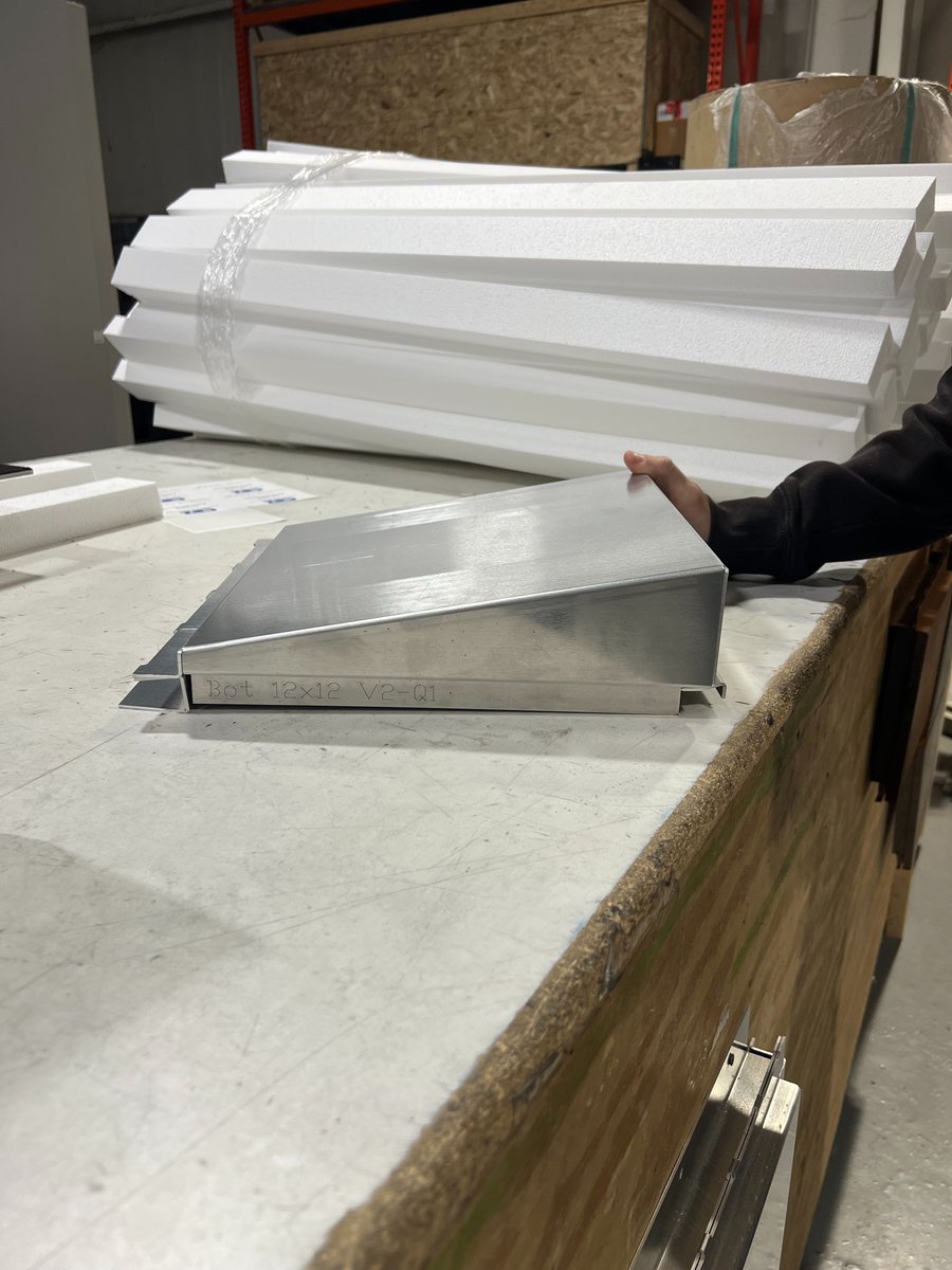 CEIMaterials's tweet photo. Not every project fits the standard mold. CEI Materials’ Special Projects Team helps solve complex design challenges through collaboration, R&D, specialized machine programming, and inventive fabrication solutions. It’s how we help turn ambitious concepts into buildable outcomes. 
#TheCEIProcess #CEIMaterials #SpecialProjects #FacadeEngineering #BuildingEnvelope #AEC #ArchitecturalDesign