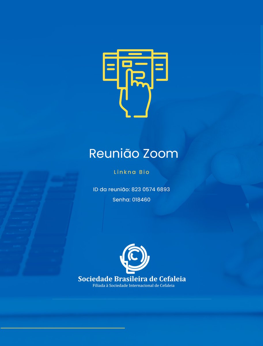 SBCefaleias's tweet photo. O Comitê de Nutrição &amp; Alimentação da Sociedade Brasileira de Cefaleia (SBCe) convida você para mais um encontro on-line.

🧠 Tema: Modulação dietética de citocinas inflamatórias no tratamento da migrânea

💻 Acesso à reunião:
🔗 https://t.co/VvNByx6p8m https://t.co/NXF6pnKFSJ