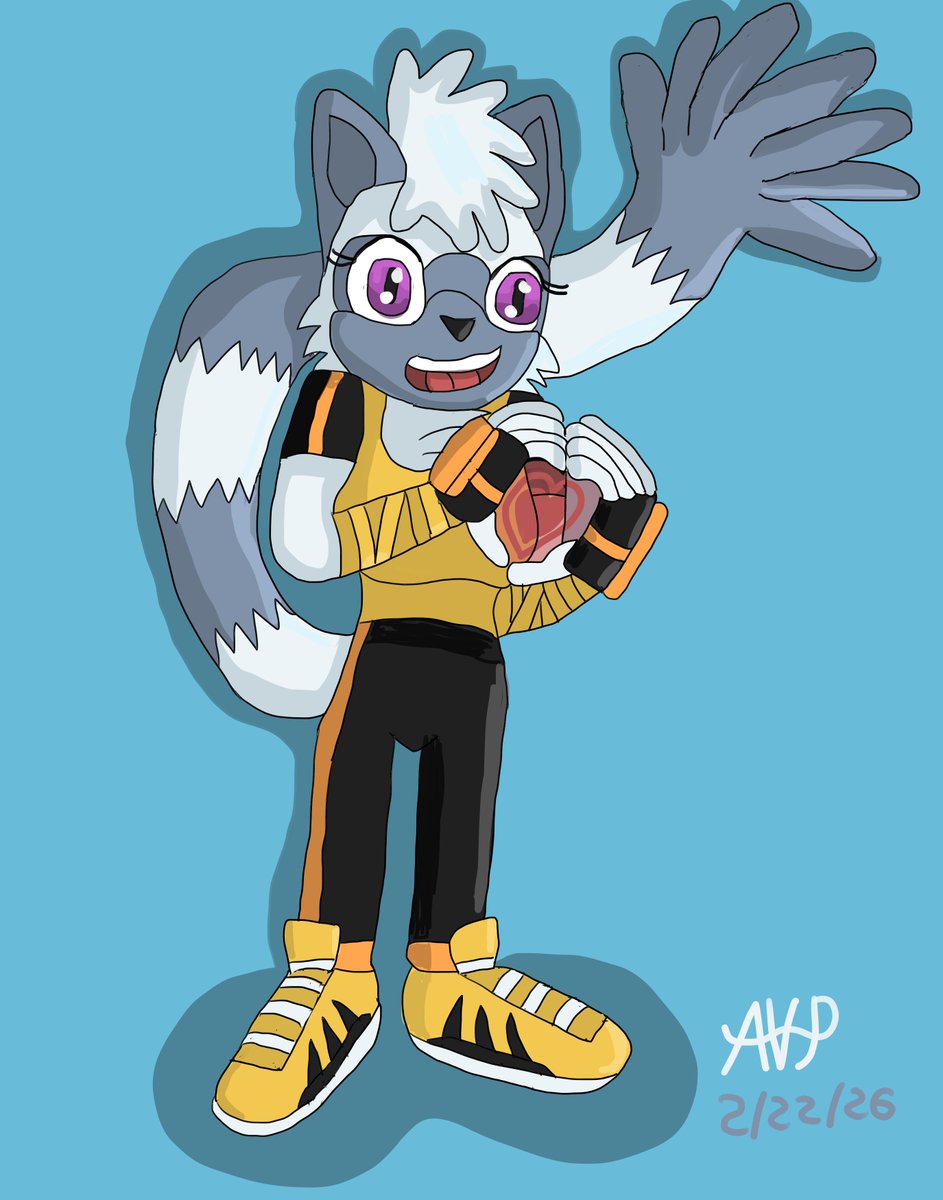 VulpineRp's tweet photo. Tangle is scratching her head with her tail. "A school of Bweh? What do I learn there?" https://t.co/2pOwINLDsb