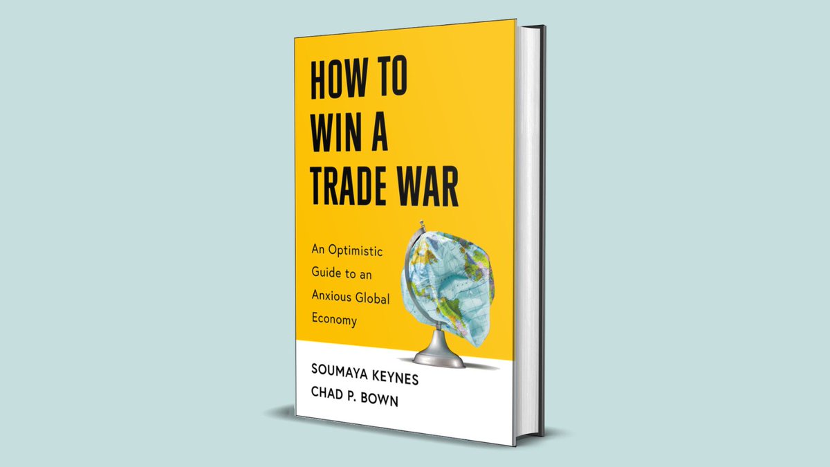 SimonBooks's tweet photo. “Timely, witty, and wise—you could not ask for a better guide to the new economic order.” —Tim Harford

How to Win a Trade War by @SoumayaKeynes and @ChadBown, available now: https://t.co/7jOGIKKmqR https://t.co/76iVODEEYc