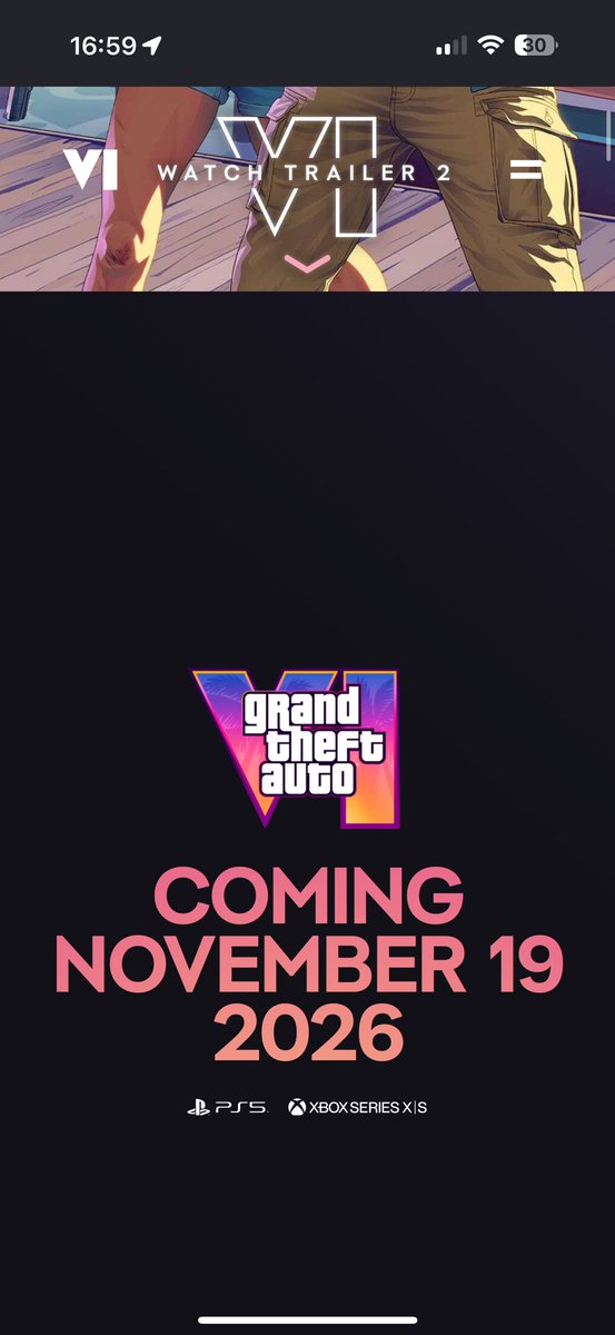 HakukoSensei's tweet photo. @RockstarGames upload their website official date https://t.co/irbGOEub1f
