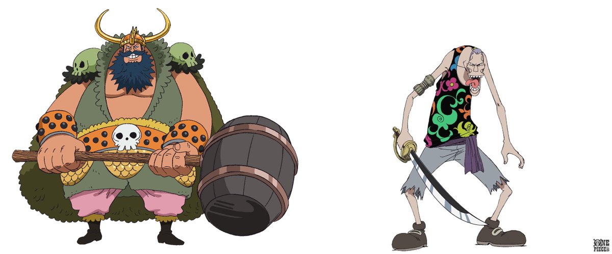 自転車に乗ったキャラクターのワンピース