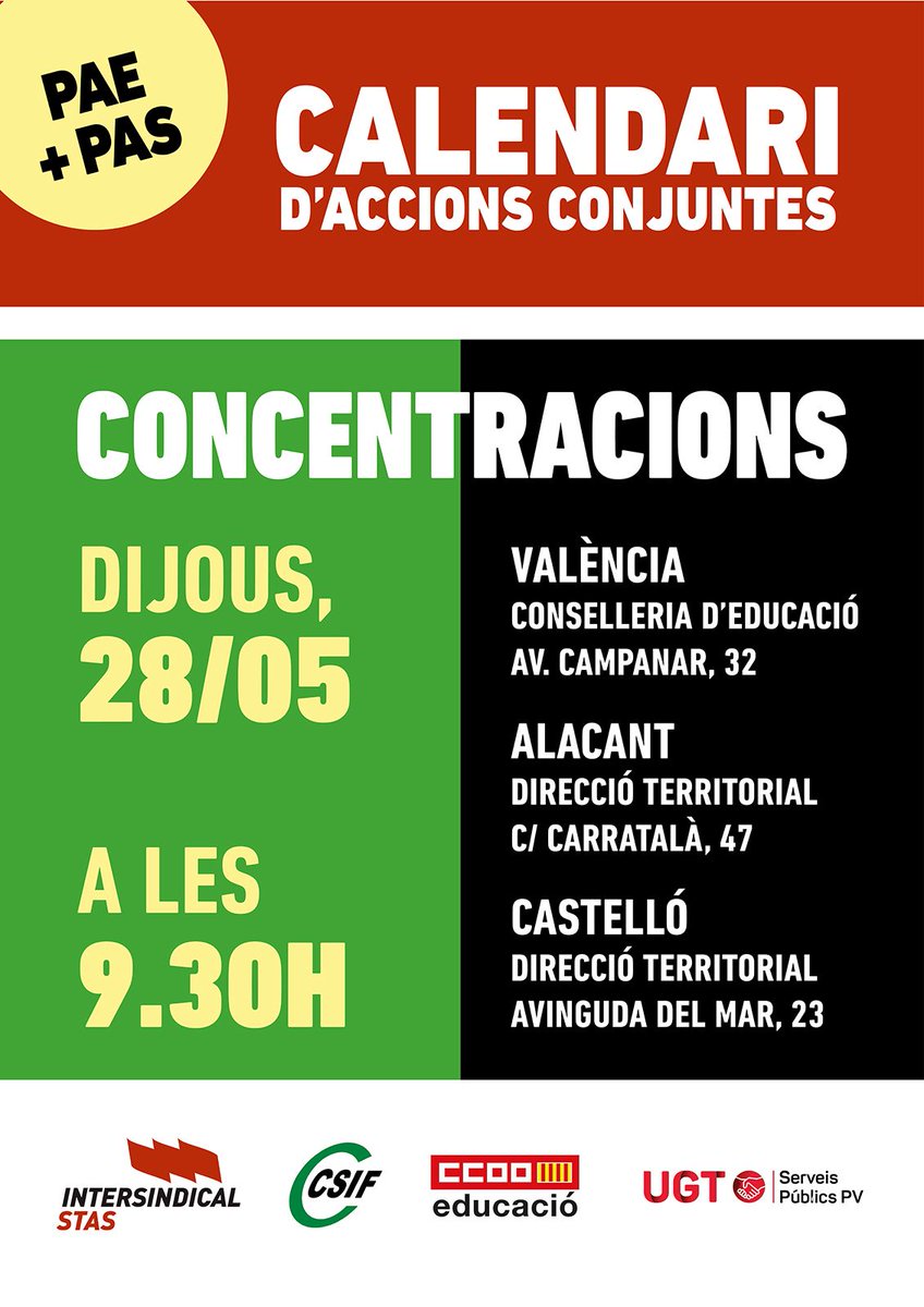 iv_stas's tweet photo. Vista la falta d'interés en atendre les nostres peticions, ens seguim veient pel carrer!! https://t.co/591krWDweC
