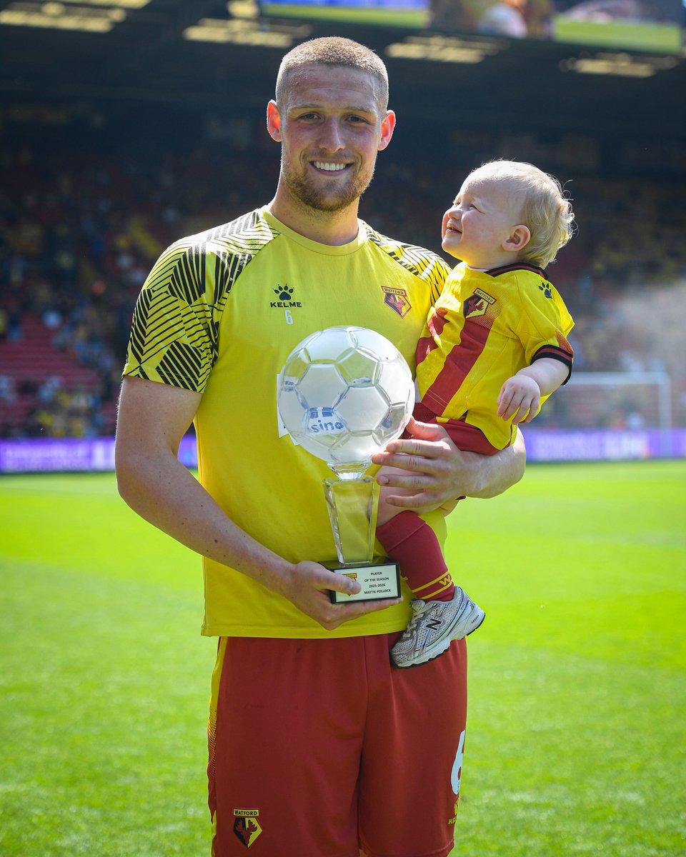 WatfordFC's tweet photo. #OnThisDay in 2021 ⏮️
 
Our 2025/26 Player of the Season Mattie Pollock signed for the Hornets 🐝 https://t.co/lBD3ru79D4