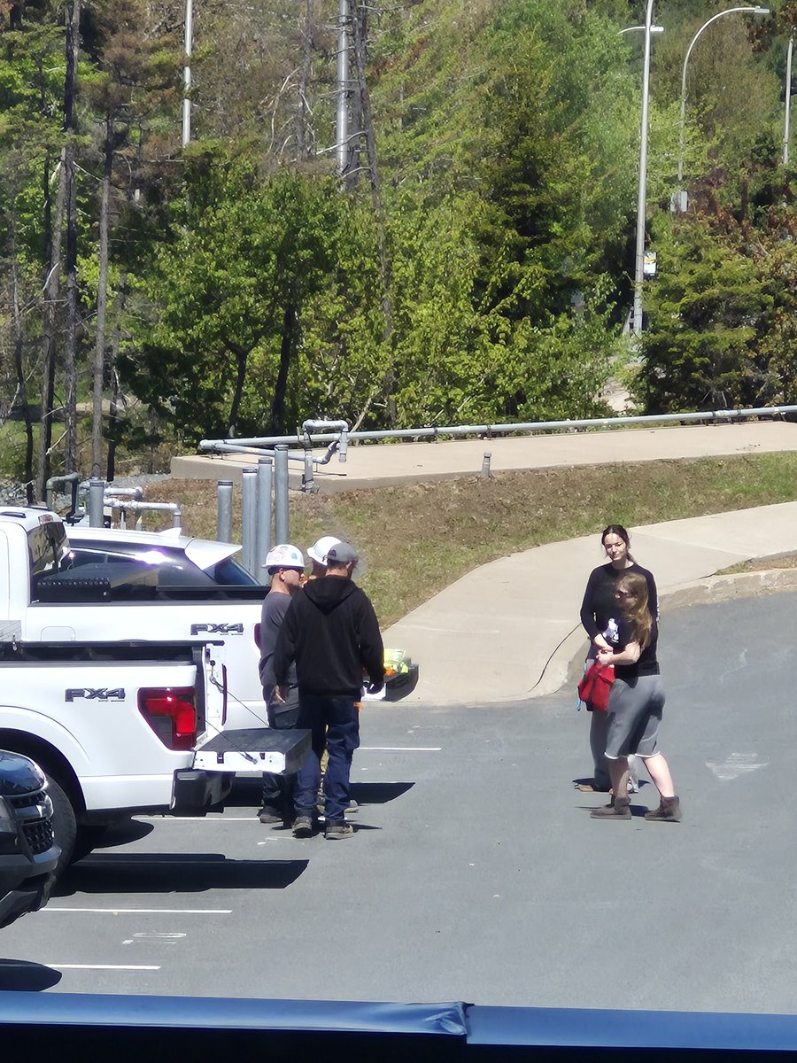 robertmchfx's tweet photo. @Q104Halifax when the Q roadies show up outside your home office window. https://t.co/0zHb8gyXdW