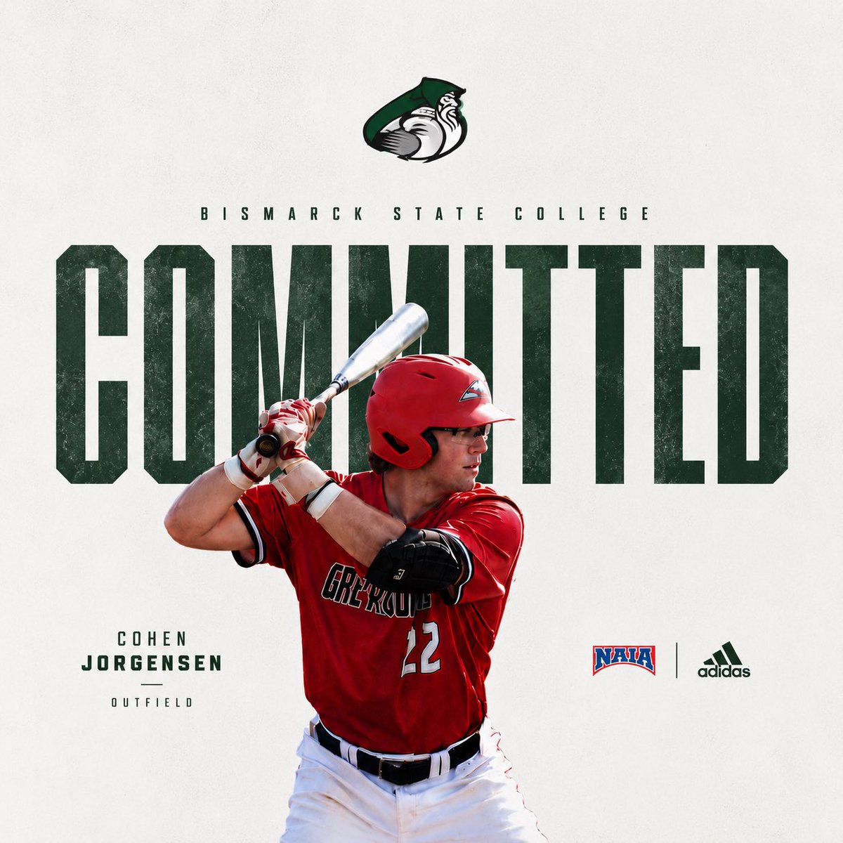 cohenjorgensen's tweet photo. I would like to announce my commitment to extend my athletic and academic career at Bismarck State College. I would like to thank my family, coaches, best friends, and my teammates. As I wouldn’t know where I’d be without them. #rollstics🔮 https://t.co/k4c3KPwWA9