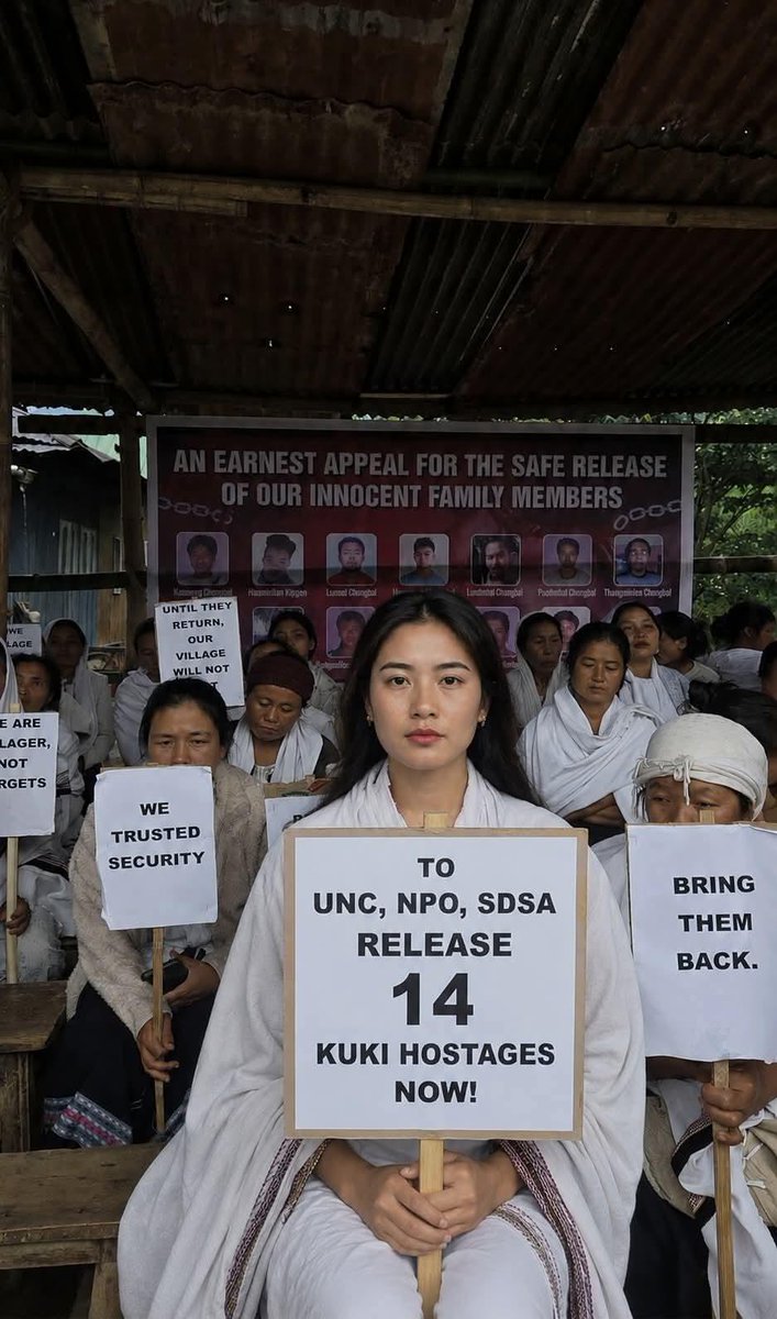 Mjkhup's tweet photo. Government should not talk only 6 naga hostages,#governmentformation https://t.co/e4KmhcTW2G