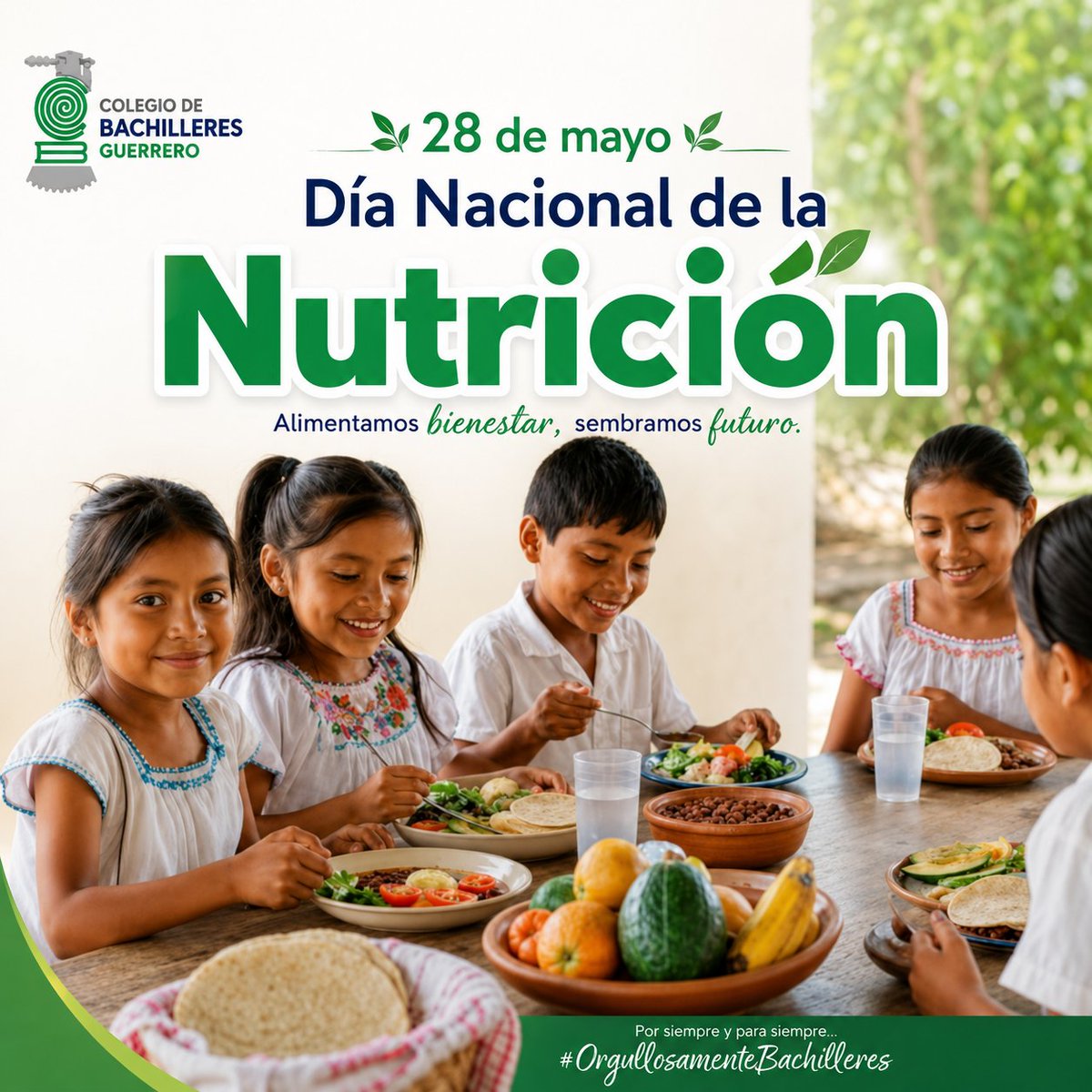 Cobach_Gro's tweet photo. 🥗 28 de mayo | Día Nacional de la Nutrición
Una alimentación saludable no siempre depende de productos costosos, sino de saber aprovechar los alimentos disponibles en cada comunidad.

#DíaNacionalDeLaNutrición #Nutrición #Salud #AlimentaciónSaludable #Guerrero https://t.co/1ISMZAiPQn