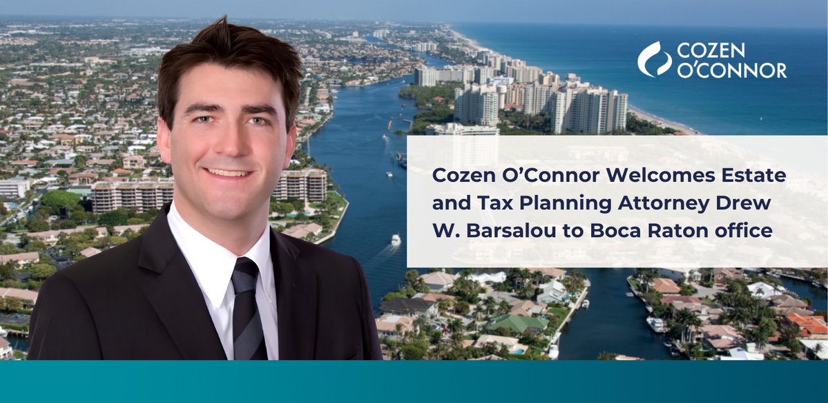 Cozen O'Connor tweet media