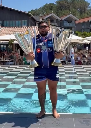ArnaudCoudry's tweet photo. 🚨OFFICIEL : J+3 toujours en tenue de match, Ben Tameifuna a battu le record d'Alex Goode en 2019 https://t.co/nzfgjuead7