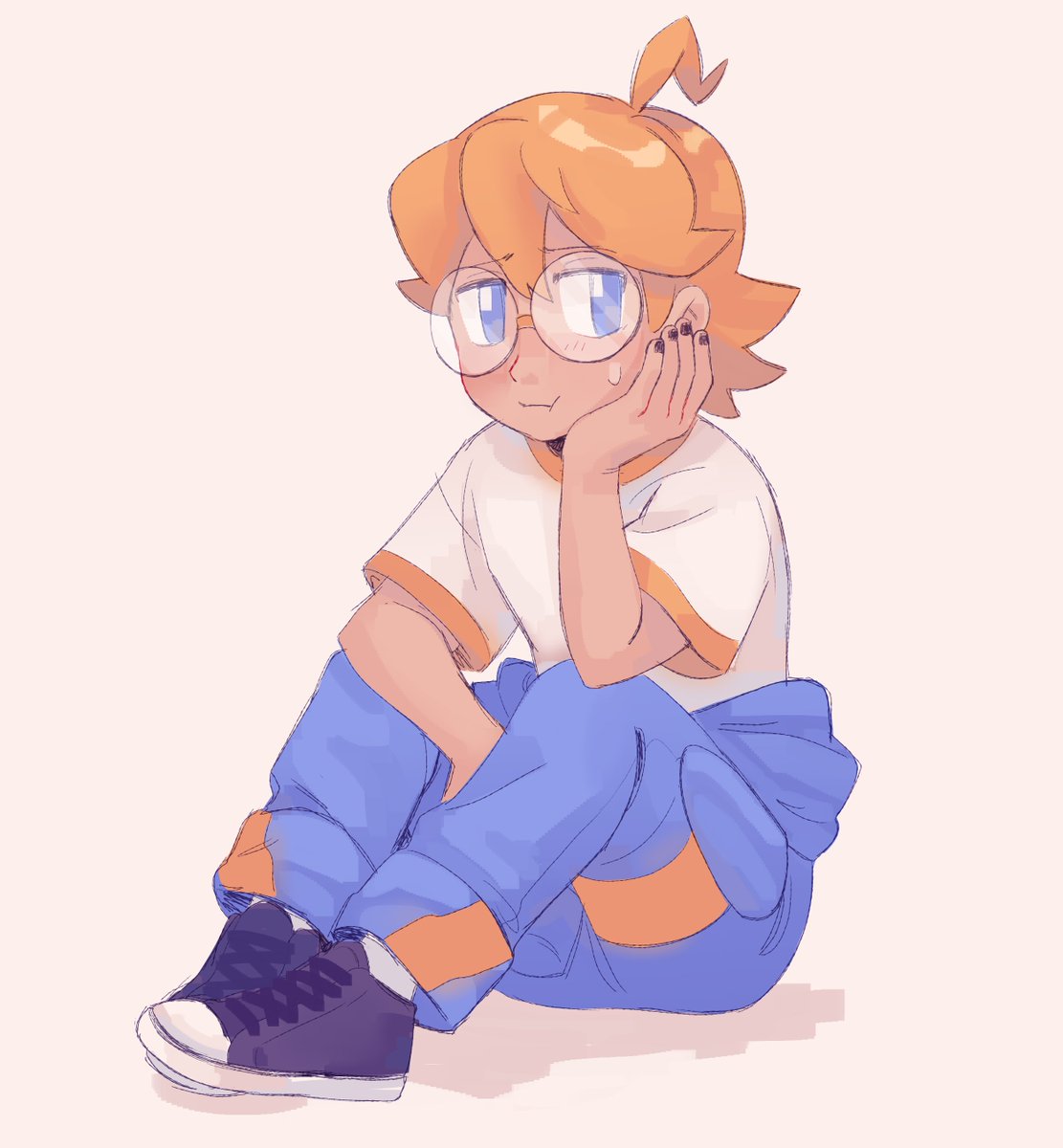 raspbi's tweet photo. clemont warmup #pokemon #anipoke https://t.co/tqh9iaw0s5