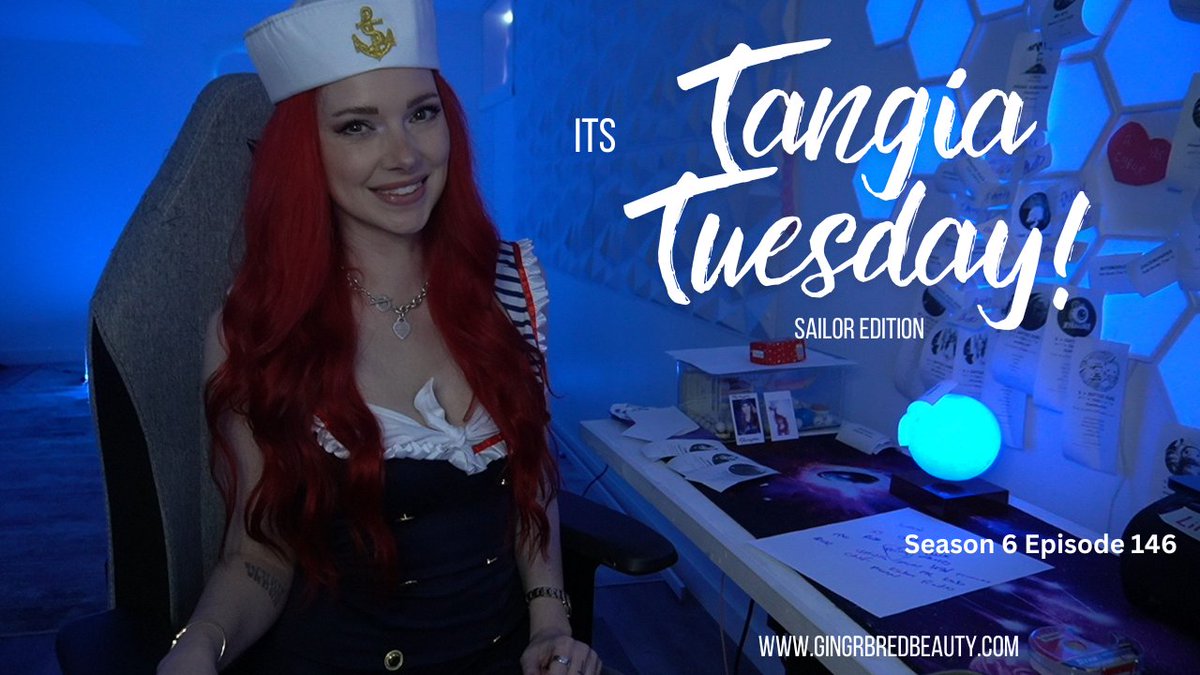 gingrbredbeauty's tweet photo. Its Tangia Tuesday and this weeks theme is SAILOR! Come hang out to see what kind of creations are made on stream! #live on #twitch in 15 https://t.co/fspN33zq91
#repost for #giveaway entries! https://t.co/9vYVNHm5CP