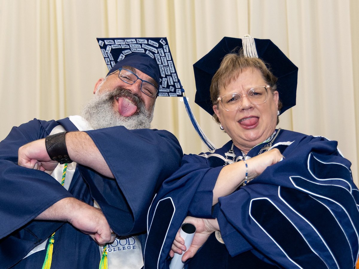 hood_college's tweet photo. Commencement photos really dropped before GTA 6 👀 

Access your photos from Hood's 2026 Commencement ceremony at https://t.co/9eic3E7RIs. Every student will receive one FREE download to commemorate their special day! https://t.co/Iu8EVsf2vt