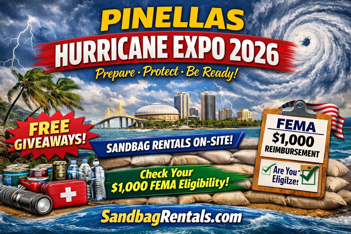 Sandbag Rentals by TVM.Bio® tweet media