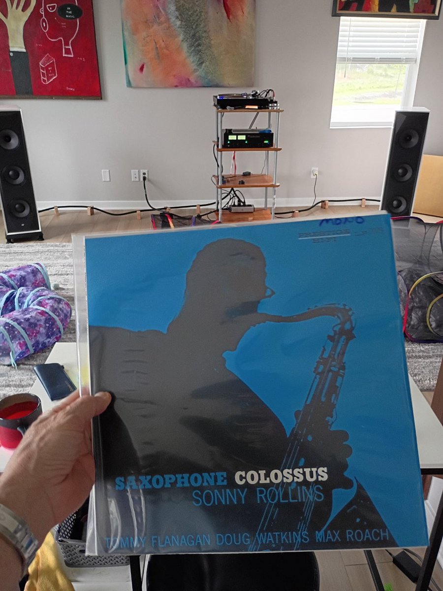 piqueing's tweet photo. currently spinning my Sonny Rollins #rip #sonnyrollins #mofi #vinyl https://t.co/SFUEQevpUu