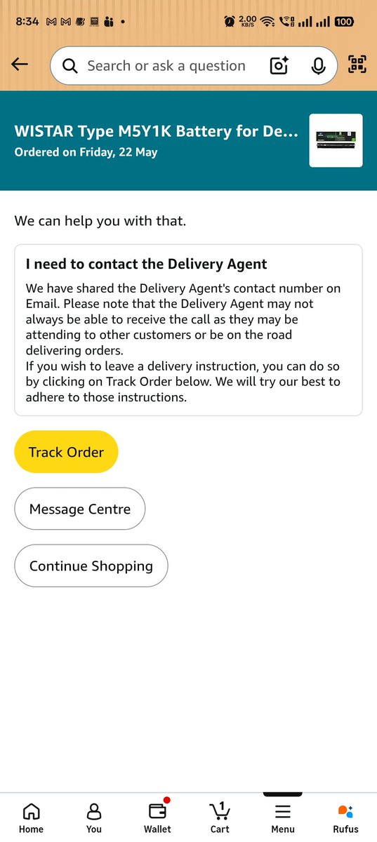 ErAsif99's tweet photo. @amazonIN Your app instructions and email updates are not matching. I waited all day for my item to be delivered but still received no call from the delivery agent and had no way to contact them either
As a prime member i would request to pls help me to get this item delivered. https://t.co/khQJVI1lwB