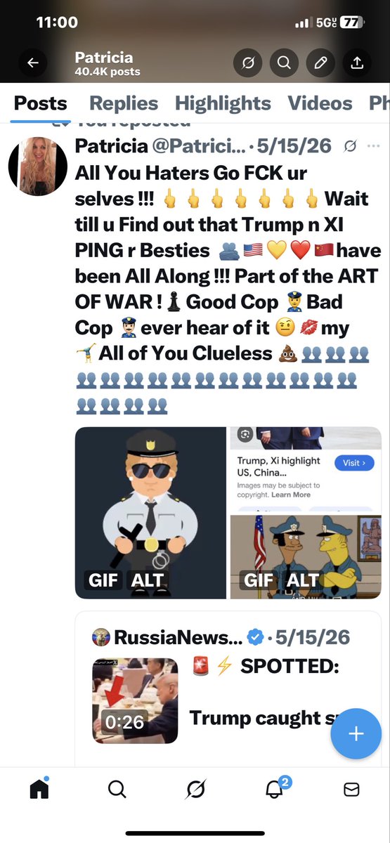 Patricia tweet media