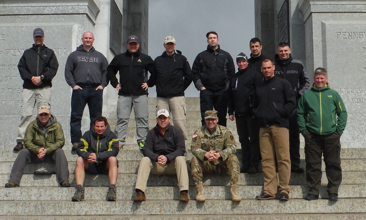 SenMastriano's tweet photo. THROWBACK THURSDAY: During my time as a Professor at the U.S. Army War College, I lead officers from the Canadian Army's Tactics School on a staff ride of the Gettysburg Battlefield. Through our study of leadership, decision-making, and combat operations, this battlefield remains one of the world's premier classrooms for us as military professionals. #ThrowbackThursday