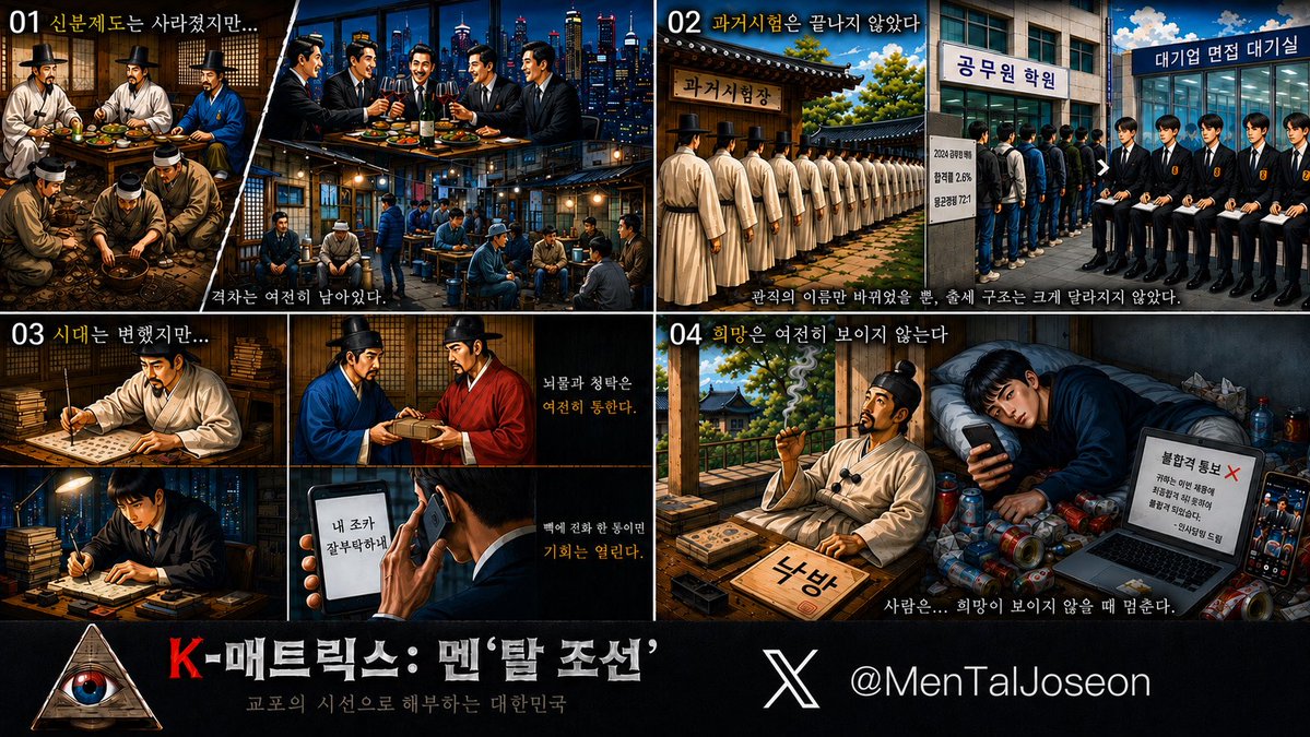 K-Matrix: 멘‘탈 조선’ tweet media