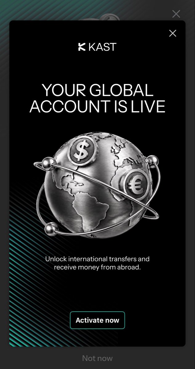 timamalla's tweet photo. You can deposit now with € on KAST 🥳 
Try it out! 

Download the app and use my code “TIMA” (check comments) 

If you use my code, you automatically get into my monthly $500 GIVEAWAY list https://t.co/8MeyY8GSee