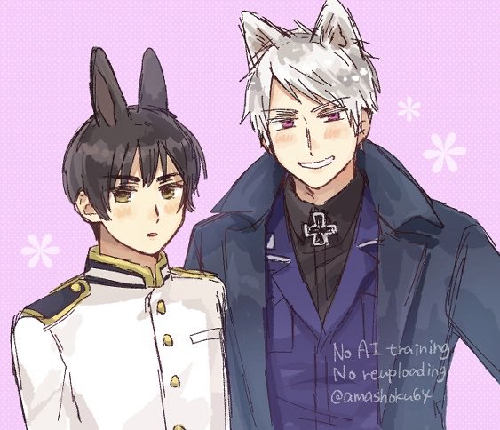 amashoku64's tweet photo. ぷにち🐰🐺らくがき✍ https://t.co/v28AZRBBuL