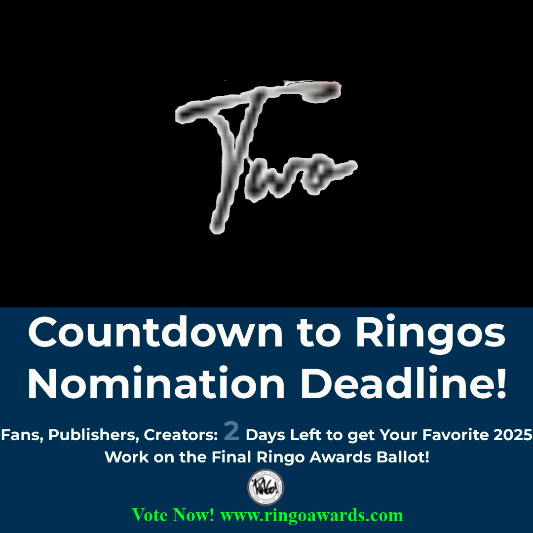 ringoawards's tweet photo. You have until Thursday.
Vote at https://t.co/7Y4GBhSlJV
#ringoawards #baltimorecomiccon https://t.co/6QPUwvNNEz