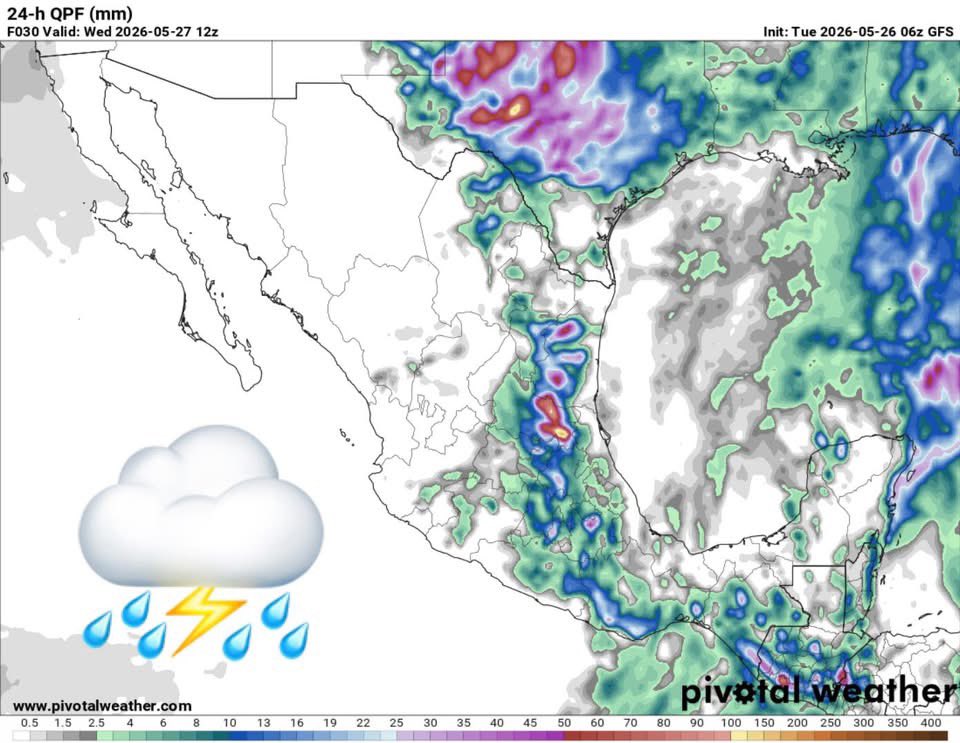 🍁🌧️Meteorología México🥶❄️ tweet media
