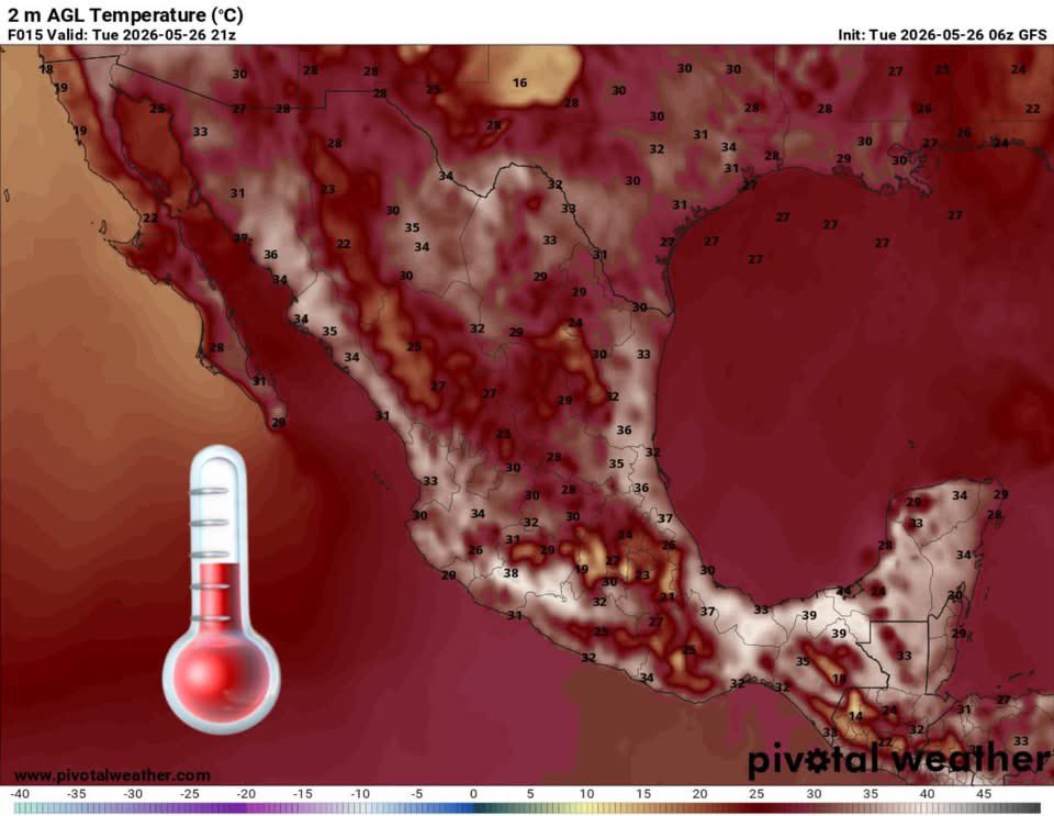 🍁🌧️Meteorología México🥶❄️ tweet media