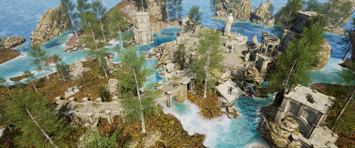 chraysous1's tweet photo. Small level design using UE 5.2
Asset pack by @InfinityBlade https://t.co/8pBE5sUK74