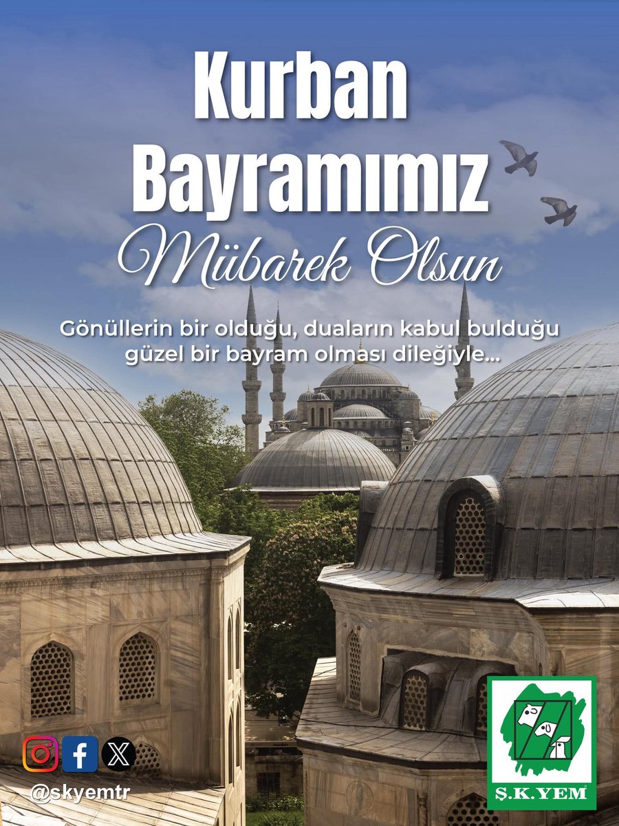 skyemtr's tweet photo. Bayramınız mübarek olsun. #şkyem.                                 #bayram #kurban #türkiye https://t.co/L0hMDX8UNx