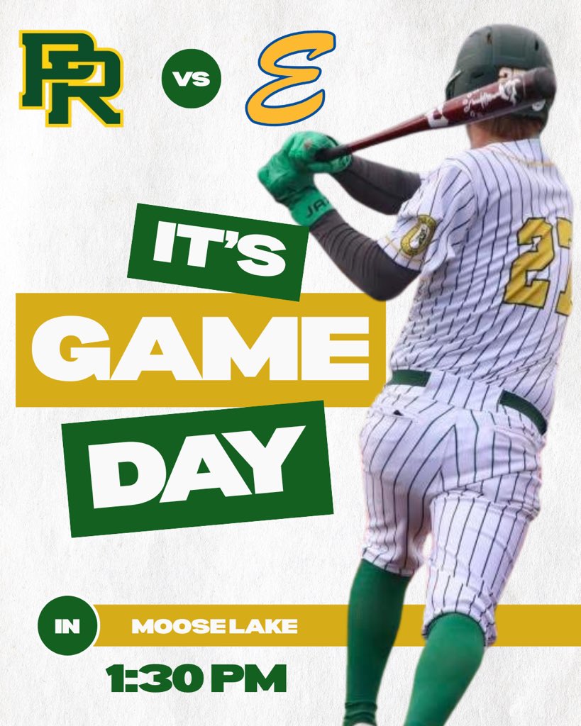 PHSRailsBB's tweet photo. Playoff game day!

🆚 Esko
📍 Moose Lake, MN
⏰ 1:30 pm https://t.co/IXpcxqJMW4