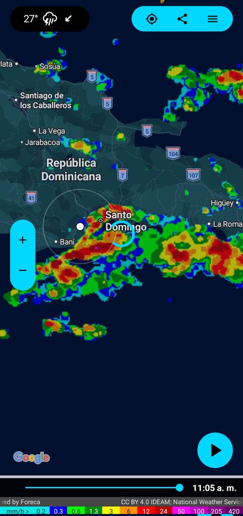 Meteorología RD 𝕏 🇩🇴 ☔️⛈️ tweet media