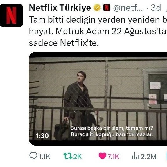 MRD_Masterpiece's tweet photo. He is the best ✨
His 2025 Netflix numbers with a solo movie speaking for themselves ☝🏻
#MertRamazanDemir https://t.co/0ffFo54UzD