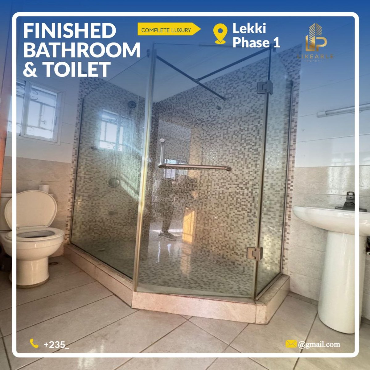 likeable2023's tweet photo. Luxury 3-Bedroom terrace with BQ  • ₦300M

For Sale: Premium 3-bedroom Terrace with Boys’ Quarters, located in a secure and serene environment

📍 Location: lekki phase 1, right side
💰 Price: ₦300,000,000
Title: Governor’s Consent · Building Approval https://t.co/MnS1rdA4IO