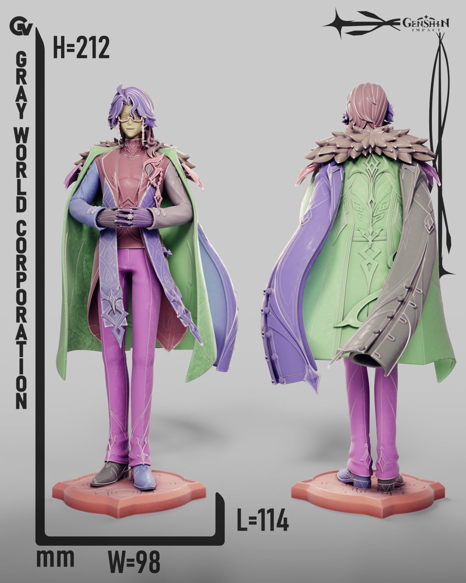 GrayWorldCorp's tweet photo. Pantalone | Model for printing

You can buy it here: 

https://t.co/Cgs7sIG0cc

https://t.co/PNiCHj9UZz

https://t.co/UduOmhmnfn

https://t.co/VUoS8ituov

#Genshinlmpact #Genshin #pantalone #pantalonegenshin #fatui https://t.co/Xj0hTvXzwH