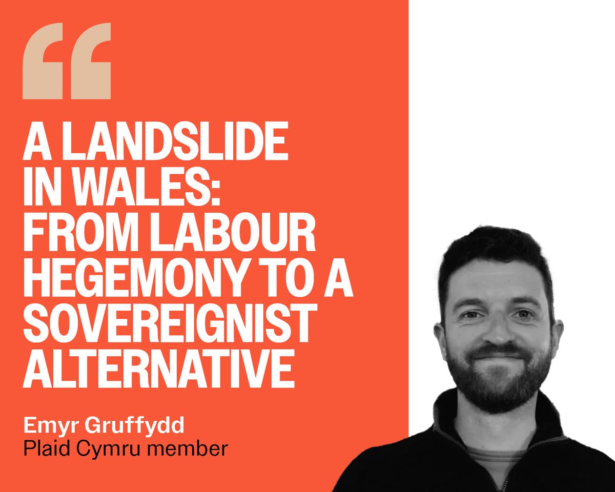 Esquerra_INT's tweet photo. 🗞️[OPINION] A landslide in Wales: from Labour hegemony to a sovereignist alternative 🏴󠁧󠁢󠁷󠁬󠁳󠁿

💬 "@Plaid_Cymru, @Esquerra_ERC sister party, has won an election in Wales for the first time in history"

📲 Read about it here 👇
https://t.co/aheoZn3lAe https://t.co/zA6DmJkQyp
