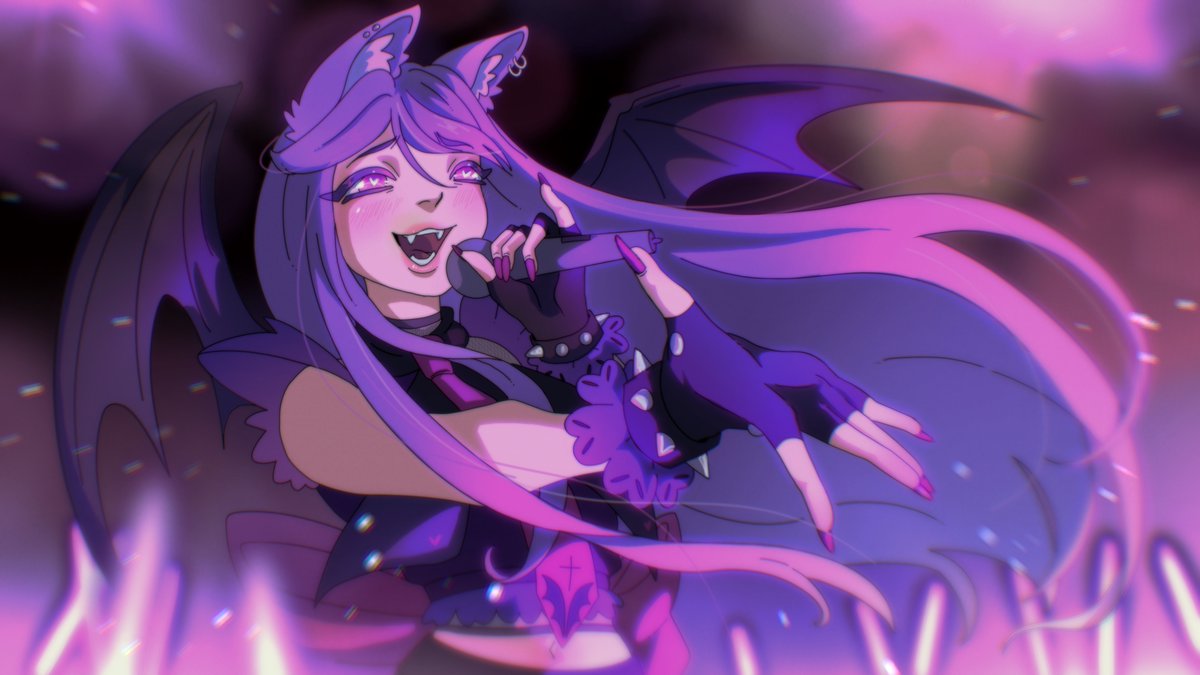 LaviiBakeneko's tweet photo. "Thank you for showing up for me tonight! I Lavii you!"

Art: @eizaamkc 

#bonden_fa #laviillust https://t.co/eJtMH9vERw