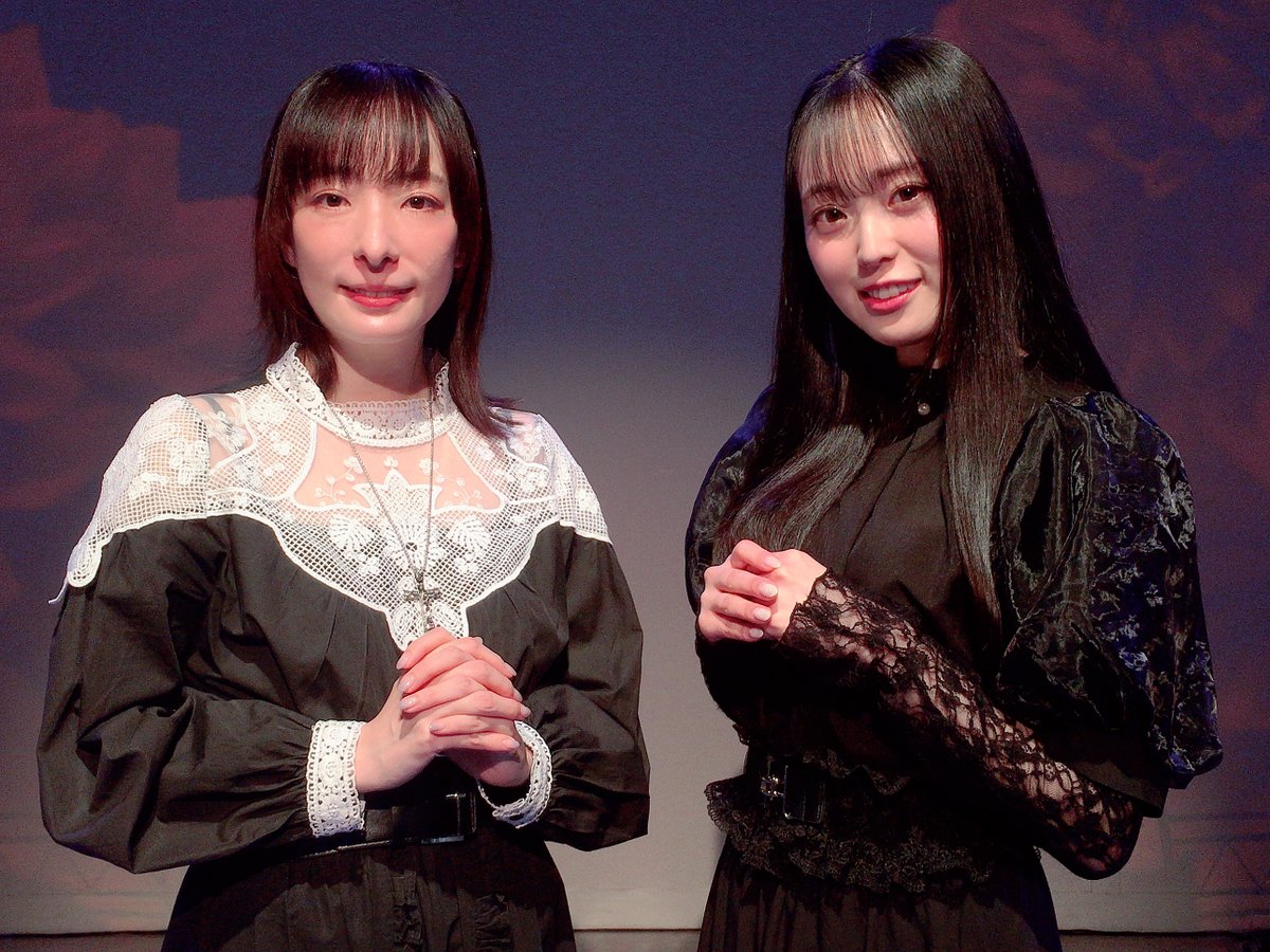 LOVExxLETTERS's tweet photo. キララン130<Rapunzel🦋>
5/23(土)～24(日)
🎀平山笑美×阿部笑華
終演致しました❣️✨笑×笑コンビ🌟が奏でる刹那の世界🌙チェンジcastの醍醐味&amp;一期一会の空間を堪能し、激情のクライマックスに心震えました🐈‍⬛
2つの結末は鳥籠に閉じ込めて、又いつか雨降るモルグ🕸️でお逢いしましょう🌹
#キララン130 https://t.co/Qg2E3OTBkY