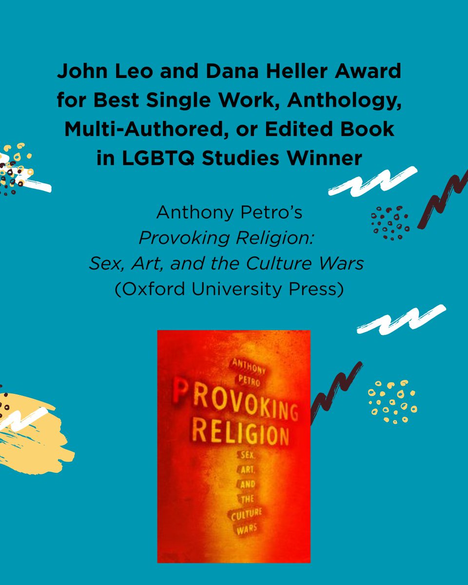 pcaaca's tweet photo. Queer stories shape culture and so does the research behind them. The John Leo &amp; Dana Heller Award honors scholarship that elevates LGBTQ representation in popular culture published in the past 3 years. #RepresentationMatters #QueerStudies https://t.co/jF9fifLJQG