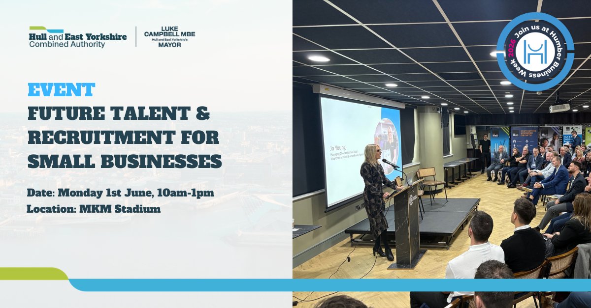 luke11campbell's tweet photo. Just under a week to go until Humber Business Week👏

Looking forward to the HEYCA Growth Hub event on day one. They do great work supporting businesses across our region, helping SMEs access the support and advice they need to grow and thrive.

➡️ https://t.co/Kopa6uUFTr https://t.co/mYEo0Kr3M9