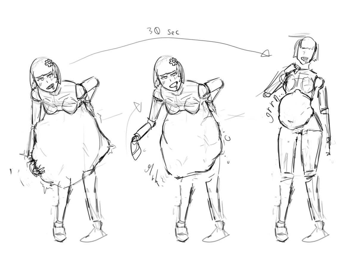VesbianLex's tweet photo. haven't posted in like a week... think i kinda burnt myself out after posting near daily but here's some of the few sketches i managed to work on a bit of recently.
#vore https://t.co/zhJsuubHVP