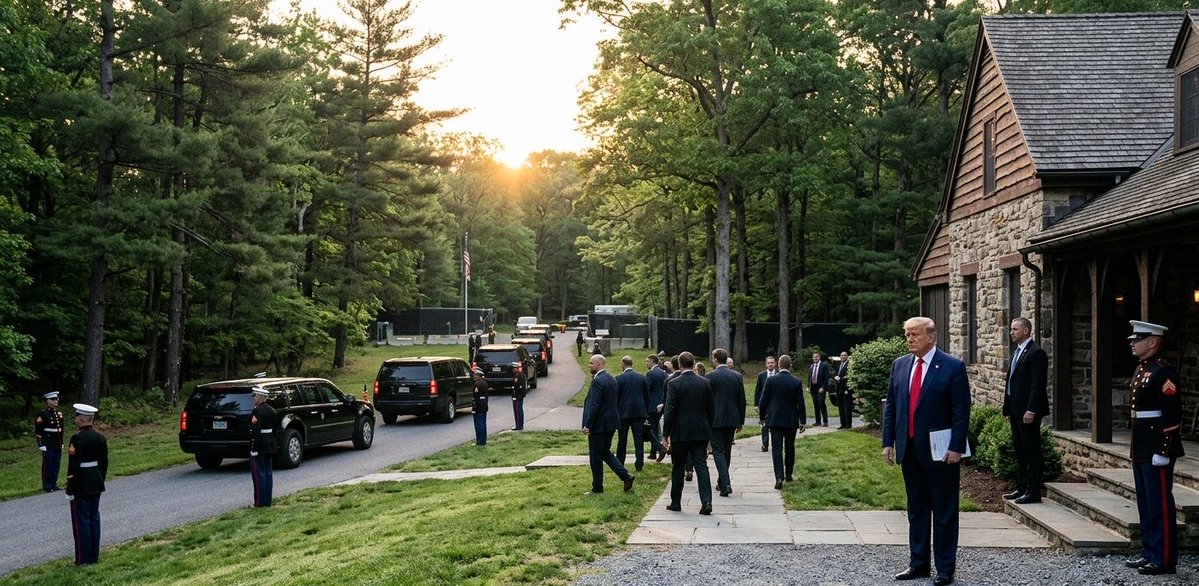 Commentary Barron Trump tweet media