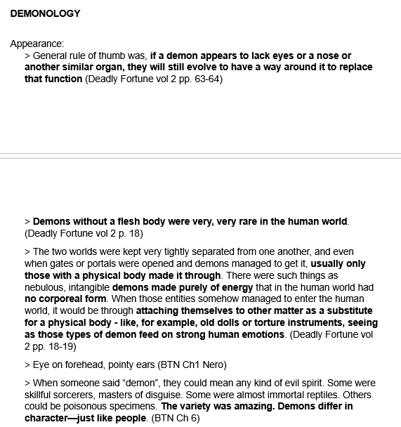 daily_nero4's tweet photo. /Since people want true Devil May Cry Demonology research and never research despite everything is in various DMC medias.

And thought that I'm lying well... Here's proof that you want. My own research doc from various medias that I gathered https://t.co/mzDtWPywrh
